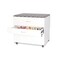 Kangaroo Sewing Furniture MOD Embroidery Arm Storage Cabinet with Adjustable Shelves & Rolling Casters